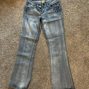 Light washed boot flare jeans size 7/8